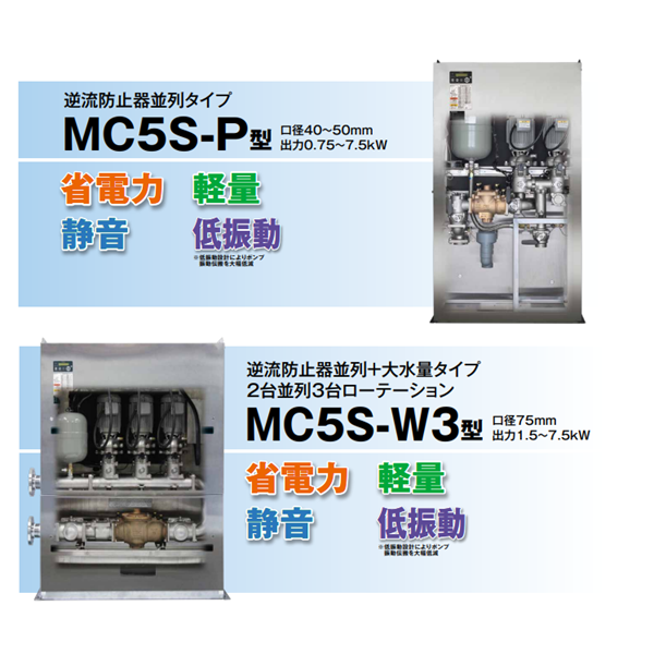 TERAL小~大流量/中揚程冷卻泵VKD131AF-e（-7W/-KS）