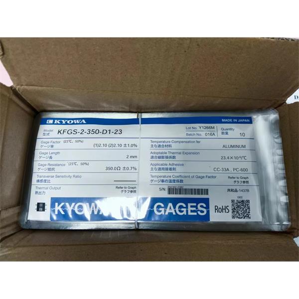 日本KYOWA應力測量應變片KFGS-30-120-C1-16 L15C3S