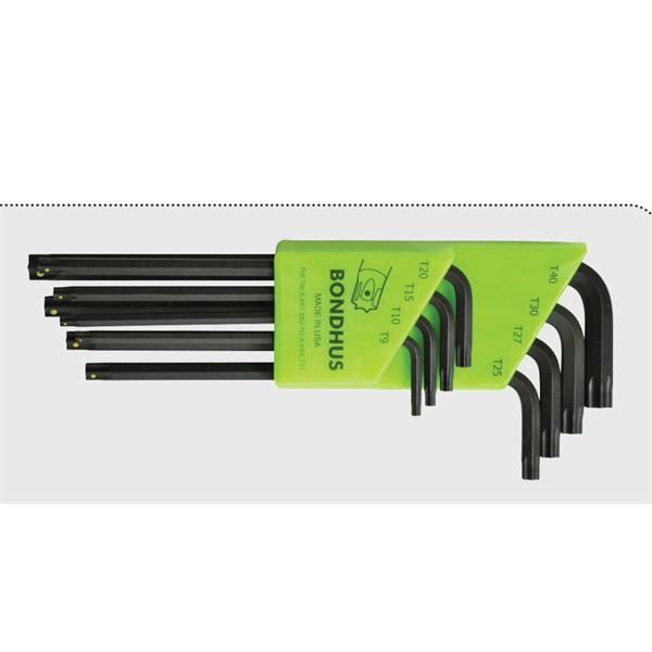 美國Bondhus波頓 短公制 六角 L 型扳手 單個22709