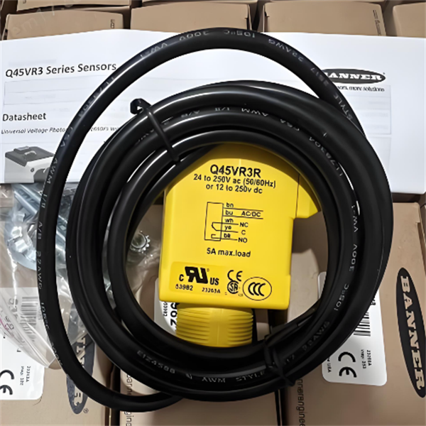 BANNER邦納Q20系列工業級光電傳感器Q20NFF50IR